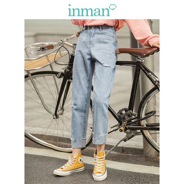 inma lady pants autumn new arrival causal style hole slim women jeans 201105, Blue
inma lady pants autumn new arrival causal style hole slim women jeans 201105, Blue