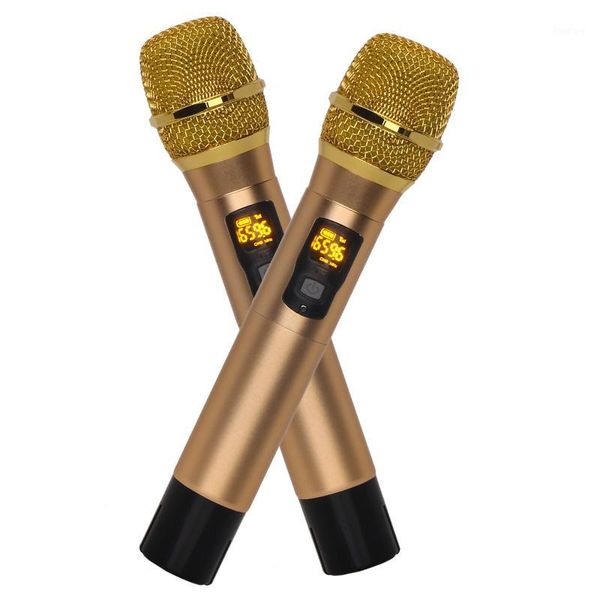 wireless dual mic uhf microphone professional dynamic transmitter handheld karaoke microphone1
wireless dual mic uhf microphone professional dynamic transmitter handheld karaoke microphone1