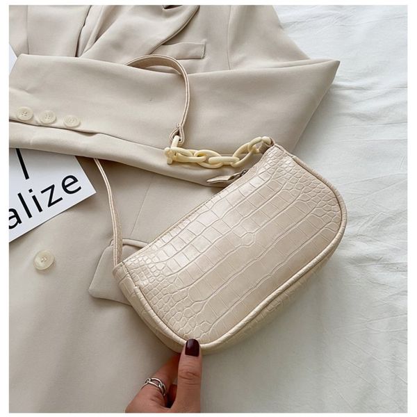 women's 2020 summer new women summer fashion chain underarm french stick bag crocodile pattern niche women's bag os0hk
women's 2020 summer new women summer fashion chain underarm french stick bag crocodile pattern niche women's bag os0hk