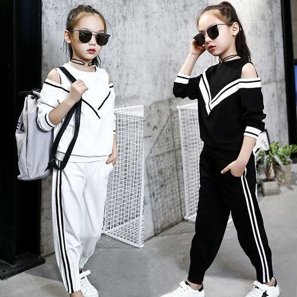 girls sport suit teenage autumn girls clothes set long sleeve & pants casual 6 7 8 9 10 11 12 years child girl clothes 201031, White
girls sport suit teenage autumn girls clothes set long sleeve & pants casual 6 7 8 9 10 11 12 years child girl clothes 201031, White