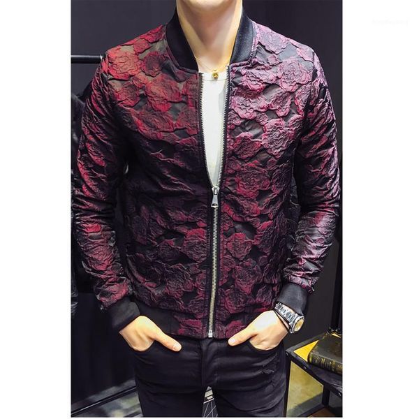 2020 autumn new jacquard bomber jackets men luxury wine red black grey party jacket outfit club bar coat men casaca hombre 4xl1, Black;brown
2020 autumn new jacquard bomber jackets men luxury wine red black grey party jacket outfit club bar coat men casaca hombre 4xl1, Black;brown