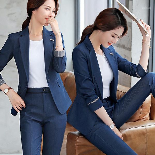 women's suit 2019 autumn new casual fashion temperament pure color slim was thin single button small suit trousers two-piece1, White;black
women's suit 2019 autumn new casual fashion temperament pure color slim was thin single button small suit trousers two-piece1, White;black