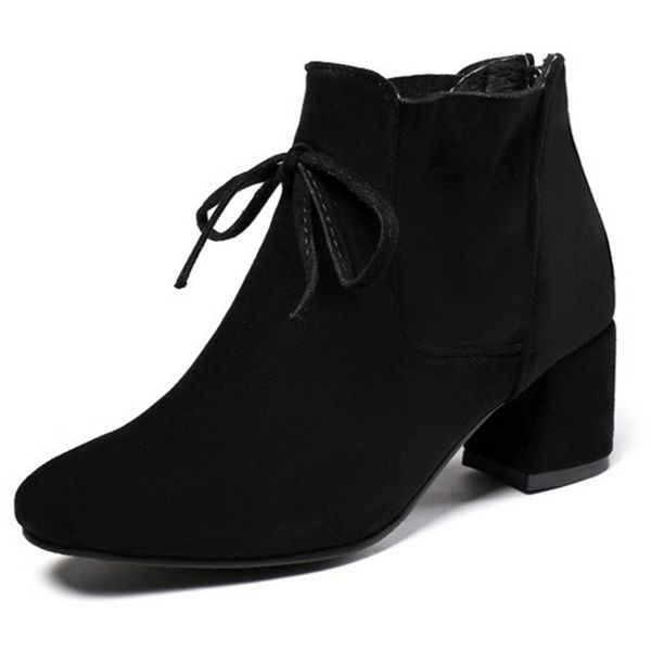 2021 new casual ankle boots cross-tied square high heel fashion women party shoes black warm size 34-43 qtcg
2021 new casual ankle boots cross-tied square high heel fashion women party shoes black warm size 34-43 qtcg