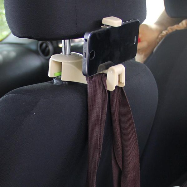 multifunction car seat back headrest hook hanger mobile phone holder bracket rack fp8
multifunction car seat back headrest hook hanger mobile phone holder bracket rack fp8