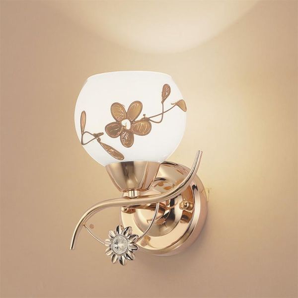 wall lamp european-style petal simple creative bedroom study el bedside engineering stair aisle
wall lamp european-style petal simple creative bedroom study el bedside engineering stair aisle
