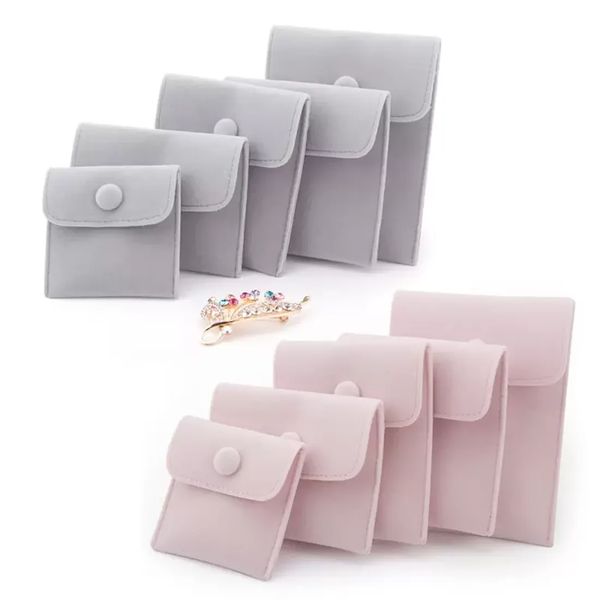 genuine jewelry gift packaging envelope pouch with snap dust proof jewellery storage bags made of long hair velvet with assorted colours 110, Pink;blue
genuine jewelry gift packaging envelope pouch with snap dust proof jewellery storage bags made of long hair velvet with assorted colours 110, Pink;blue