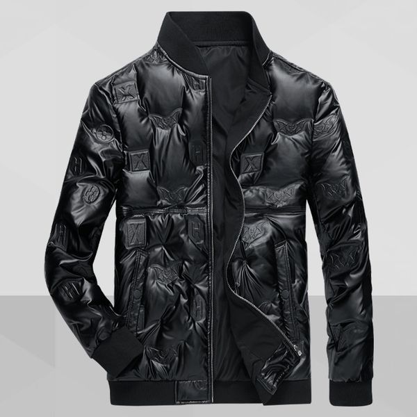 mens dowm parka with embossed pattern winter fashion mens stand collar jackets parka men thick warm parkas casual men outer coat size l-5xl, Black
mens dowm parka with embossed pattern winter fashion mens stand collar jackets parka men thick warm parkas casual men outer coat size l-5xl, Black
