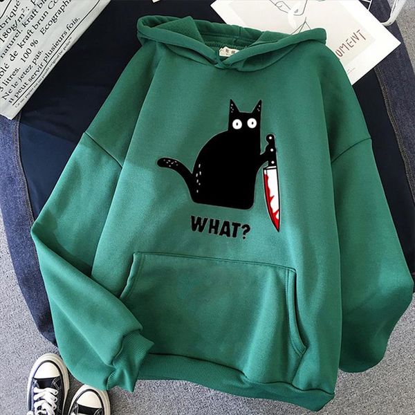 cat what oversized hoodies for women clothes pink harajuku print funny hip hop sweatshirt clothing streetwear hoodies, Black
cat what oversized hoodies for women clothes pink harajuku print funny hip hop sweatshirt clothing streetwear hoodies, Black