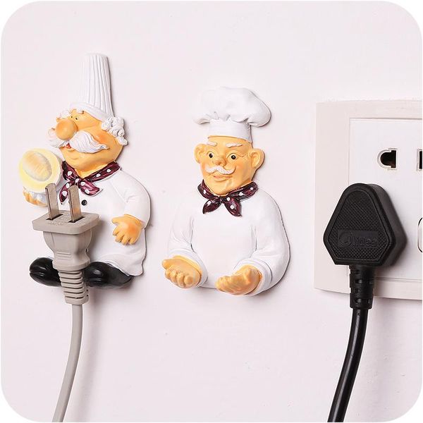 hooks & rails cartoon power cord storage racks chef plugs animal strong stick resin hook creative finishing
hooks & rails cartoon power cord storage racks chef plugs animal strong stick resin hook creative finishing