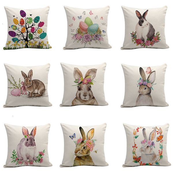 bunny rabbit eggs easter home color 45*45cm cotton linen throw pillow case cushion cover
bunny rabbit eggs easter home color 45*45cm cotton linen throw pillow case cushion cover