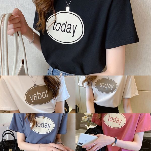 100 cotton short sleeve for women 2020 new summer korean coat t-shirt loose half sleeve t-shirt trend tpmlv, White
100 cotton short sleeve for women 2020 new summer korean coat t-shirt loose half sleeve t-shirt trend tpmlv, White