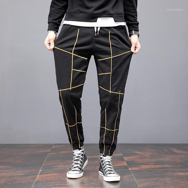 plus size 5xl 4xl autumn new trend fashion embroidery tie feet casual pants 2021 cotton ankle length men clothing1, Black
plus size 5xl 4xl autumn new trend fashion embroidery tie feet casual pants 2021 cotton ankle length men clothing1, Black