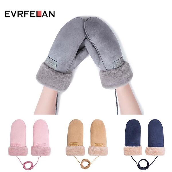evrfelan casual winter gloves for women thicken warm women' gloves plus velvet solid color winter ski mittens for ladies girls, Blue;gray
evrfelan casual winter gloves for women thicken warm women' gloves plus velvet solid color winter ski mittens for ladies girls, Blue;gray