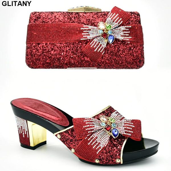 new fashion nigerian women shoe and bag set wedding shoe and bag sets italian nigerian women wedding pumps elegant crystal shoes, Black
new fashion nigerian women shoe and bag set wedding shoe and bag sets italian nigerian women wedding pumps elegant crystal shoes, Black