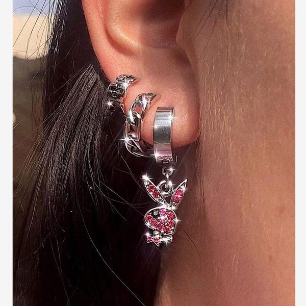 2020 new fashion stainless steel rhinestone earrings for women eardrop charm hip hop earring, Golden;silver 
2020 new fashion stainless steel rhinestone earrings for women eardrop charm hip hop earring, Golden;silver