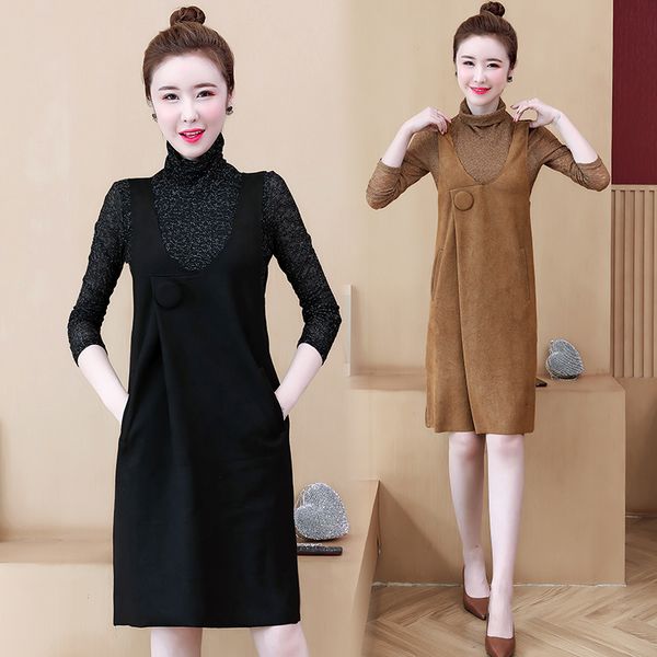womens plus size long sleeves loose casual lean autumn feast dressed in winter women's clothes glc8, Black;gray
womens plus size long sleeves loose casual lean autumn feast dressed in winter women's clothes glc8, Black;gray