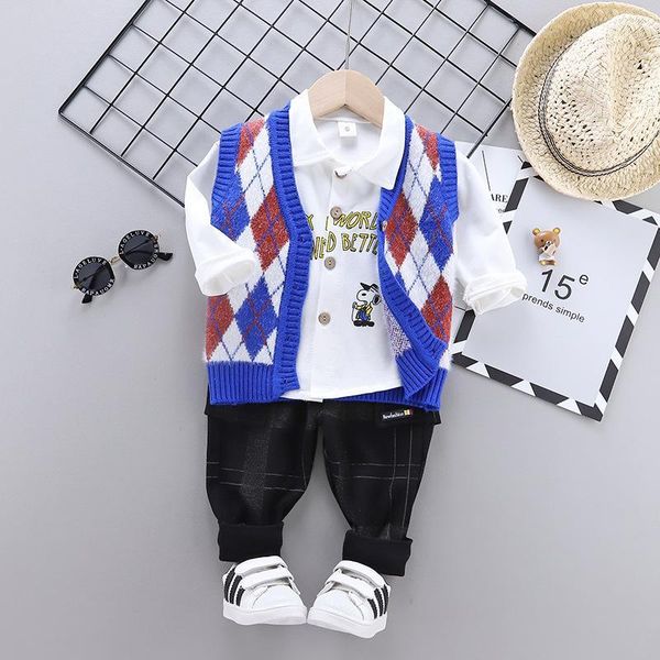 clothing sets winter baby boys out clothes autumn children shirt pants sweater vest jacket 3pcs/sets infant kids toddler gentleman suit1, White
clothing sets winter baby boys out clothes autumn children shirt pants sweater vest jacket 3pcs/sets infant kids toddler gentleman suit1, White