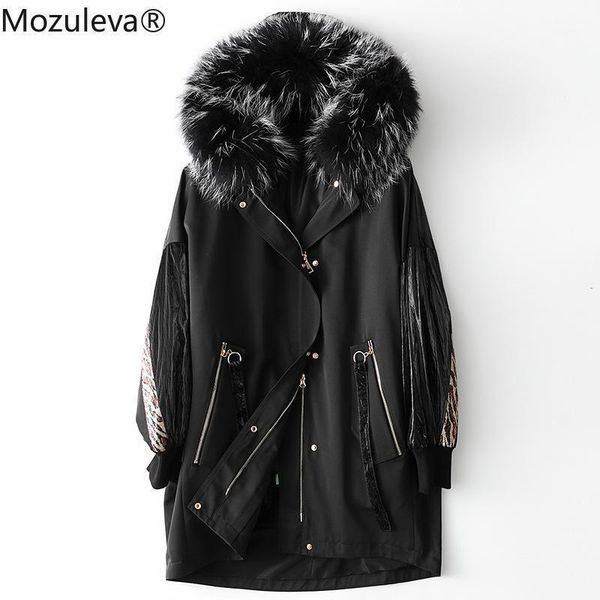 mozuleva 2021 winter autumn fur liner raccoon fur leepag overcoat women's new style coat long section female1, Black
mozuleva 2021 winter autumn fur liner raccoon fur leepag overcoat women's new style coat long section female1, Black
