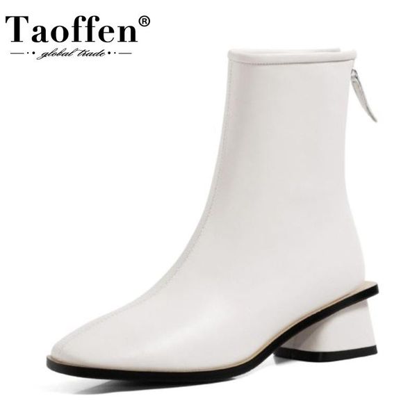 taoffen ankle boots for women square toe thick heel zipper retro fashion shoes solid color outdoor winter footwear size 34-39, Black
taoffen ankle boots for women square toe thick heel zipper retro fashion shoes solid color outdoor winter footwear size 34-39, Black
