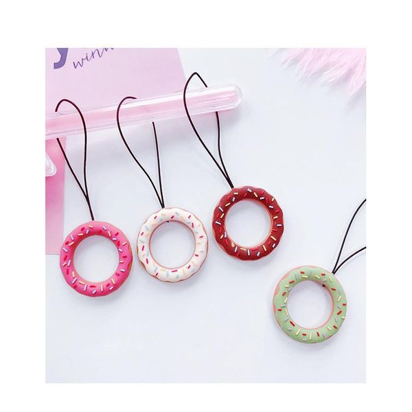 shellnail cute finger ring phone strap sile mobile phone lanyard donuts wreath charm strap for airpods key id card jllbbc
shellnail cute finger ring phone strap sile mobile phone lanyard donuts wreath charm strap for airpods key id card jllbbc