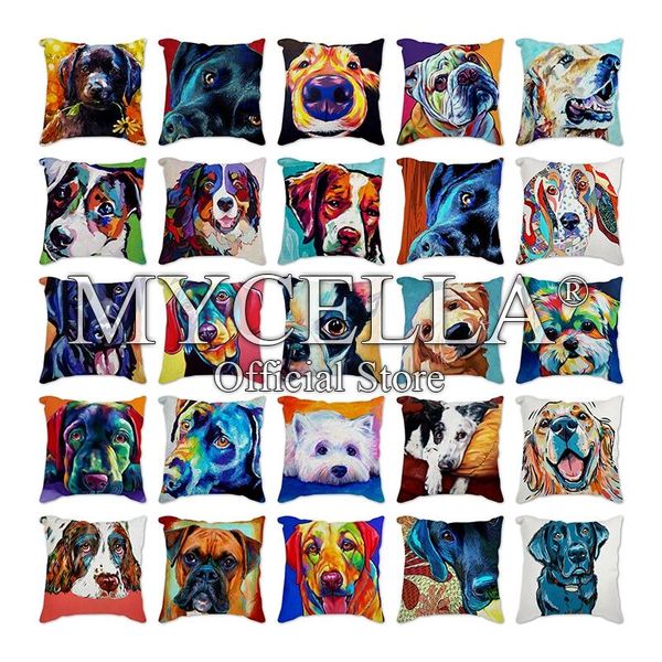 cushion cover dog portraits cushion decorative pillow christmas cartoon dog art home decoration sofa throw pillows 45*45cm pillow case
cushion cover dog portraits cushion decorative pillow christmas cartoon dog art home decoration sofa throw pillows 45*45cm pillow case