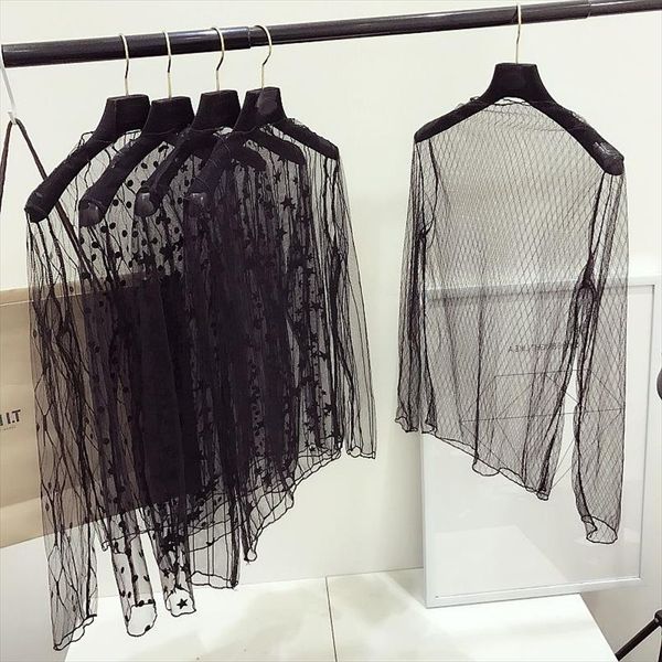 ladies long sleeve see through mesh lace t shirt summer transparent stripe tee t shirt women femme korean clothes 2020, White
ladies long sleeve see through mesh lace t shirt summer transparent stripe tee t shirt women femme korean clothes 2020, White