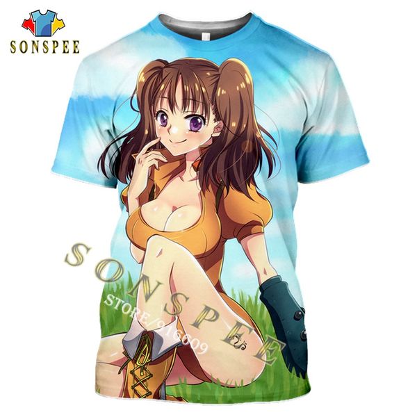 summer anime the seven deadly sins giant diane 3d print shirts plus size kawaii harajuku men clothing
summer anime the seven deadly sins giant diane 3d print shirts plus size kawaii harajuku men clothing