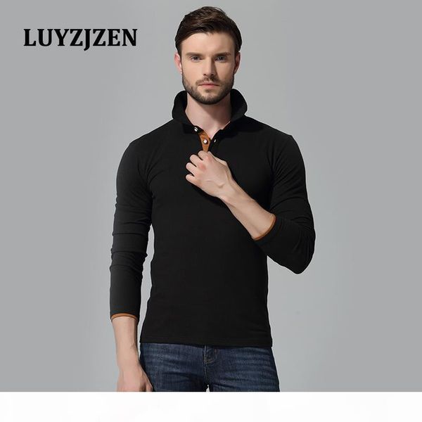 men 's long sleeve cotton polo new brand mens fashion polos hombre casual solid polo shirts homme plus size wholesale, White;black
men 's long sleeve cotton polo new brand mens fashion polos hombre casual solid polo shirts homme plus size wholesale, White;black