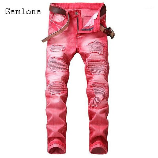 men's jeans 2021 spring autumn men denim pants slimming bottoms pant male patchwork ripped straight trousers mens clothing1, Blue
men's jeans 2021 spring autumn men denim pants slimming bottoms pant male patchwork ripped straight trousers mens clothing1, Blue