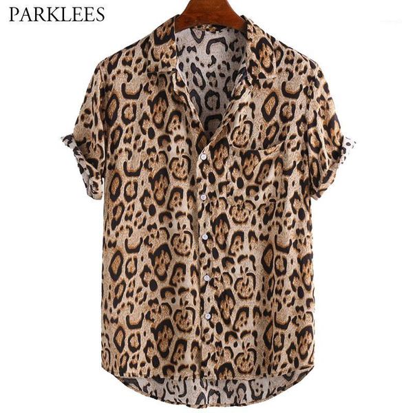 wild leopard print shirts for men 2020 casual summer mens short sleeve shirt with pocket button lapel men shirt camisas hombre1, White;black
wild leopard print shirts for men 2020 casual summer mens short sleeve shirt with pocket button lapel men shirt camisas hombre1, White;black