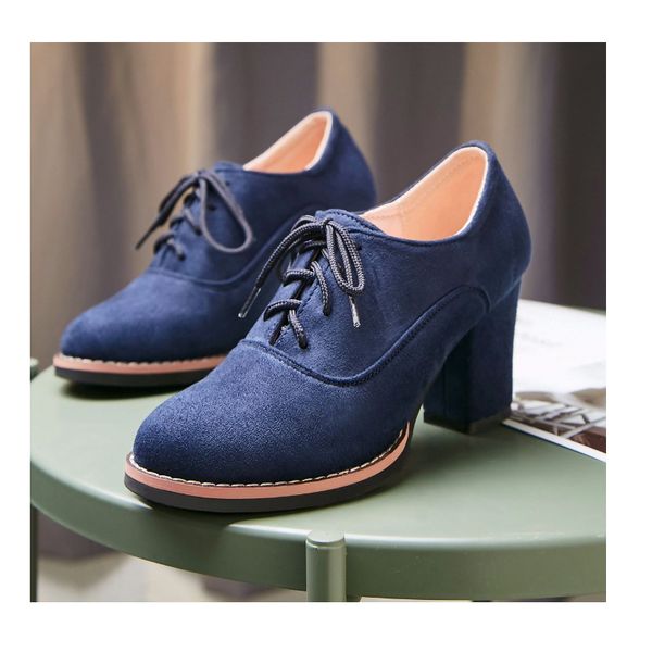 women plus size high heel ankle boots winter warm blue red black lace up 1026
women plus size high heel ankle boots winter warm blue red black lace up 1026