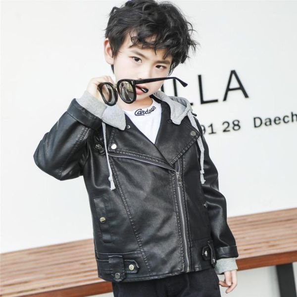 2020 autumn new boys hooded pu leather jacket faux leather jacket locomotive boy coat modis kids clothes teens y18341, Blue;gray
2020 autumn new boys hooded pu leather jacket faux leather jacket locomotive boy coat modis kids clothes teens y18341, Blue;gray