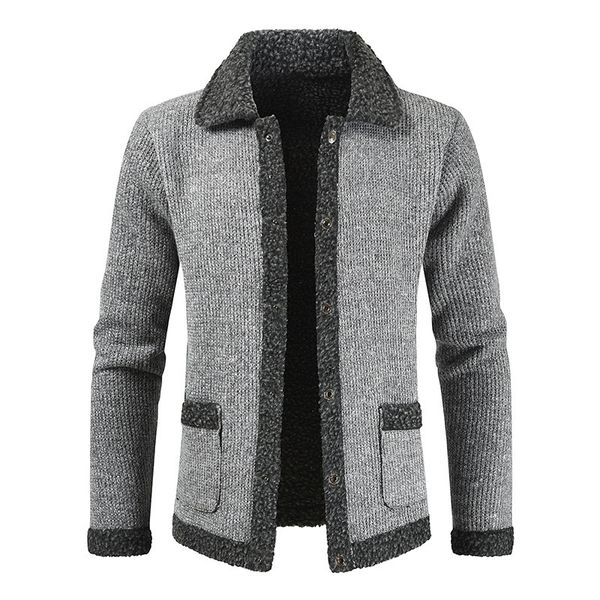 cardigan men solid patchwork thick warm coats fashion wool cashmere winter clothing kg-508, White;black
cardigan men solid patchwork thick warm coats fashion wool cashmere winter clothing kg-508, White;black