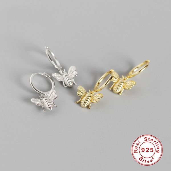 februaryfrost brand cute tiny bee earring 925 sterling silver earrings for women insect honey bee stud earring personality lady fashion jewe, Golden;silver
februaryfrost brand cute tiny bee earring 925 sterling silver earrings for women insect honey bee stud earring personality lady fashion jewe, Golden;silver