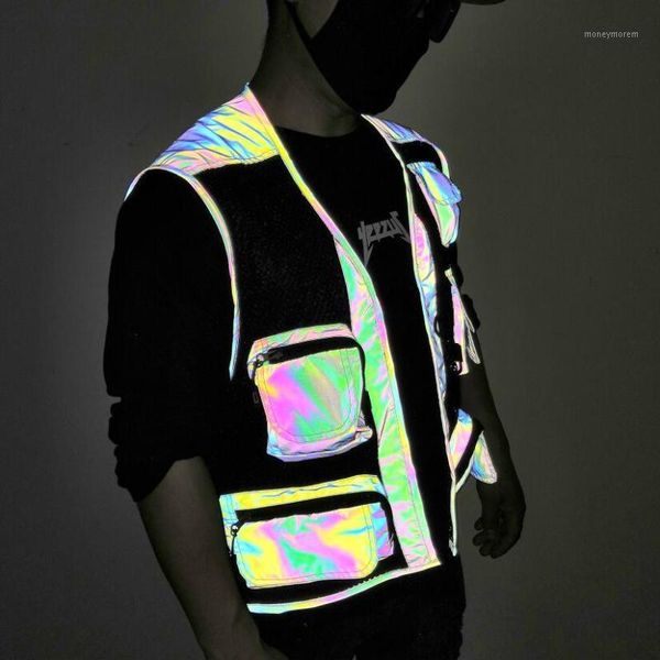 new products colorful reflective fishing pgraphy vest multi-pockets function waistcoat europe and america men1, Black;white
new products colorful reflective fishing pgraphy vest multi-pockets function waistcoat europe and america men1, Black;white
