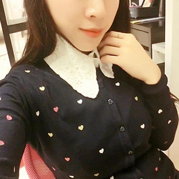 women pure color lace detachable lapel choker necklace shirt fake false collar wo qylqiu, Blue;red
women pure color lace detachable lapel choker necklace shirt fake false collar wo qylqiu, Blue;red