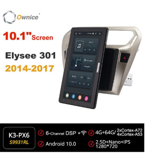 car audio 10.1 inch 1280*720 ownice android 10.0 forcitroen elysee 301 2014 - 2021 radio auto multimedia video head unit rotatable
car audio 10.1 inch 1280*720 ownice android 10.0 forcitroen elysee 301 2014 - 2021 radio auto multimedia video head unit rotatable