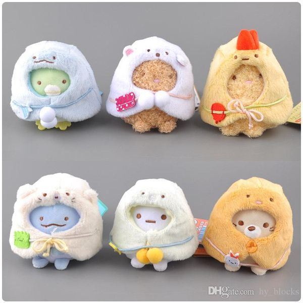 xmy 6pcs/lot 9cm san-x plush sumikko gurashi key chain pendant plush toy for child gifts
xmy 6pcs/lot 9cm san-x plush sumikko gurashi key chain pendant plush toy for child gifts