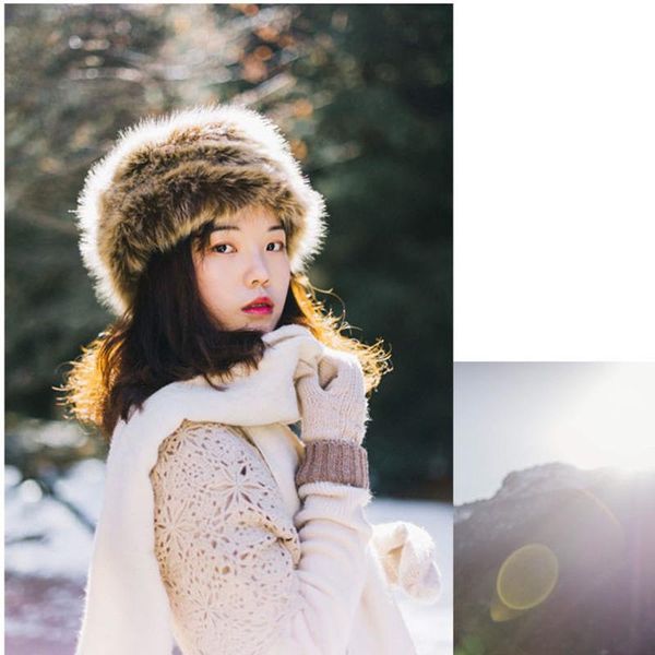 beanie/skull caps women russian thick fluffy cap fake faux fur headband hat winter ear warmer hats, Blue;gray
beanie/skull caps women russian thick fluffy cap fake faux fur headband hat winter ear warmer hats, Blue;gray