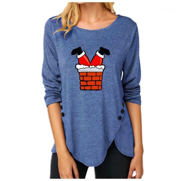 women's hoodies & sweatshirts casual women irregular button long sleeve sweatshirt 2021 winter christmas print sudaderas mujer fn601, Black
women's hoodies & sweatshirts casual women irregular button long sleeve sweatshirt 2021 winter christmas print sudaderas mujer fn601, Black