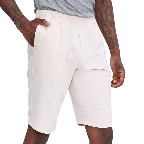 men sport shorts quick dry side pockets elastic waist short pants for workout basketball running casual loose summer gym shorts, White;black
men sport shorts quick dry side pockets elastic waist short pants for workout basketball running casual loose summer gym shorts, White;black