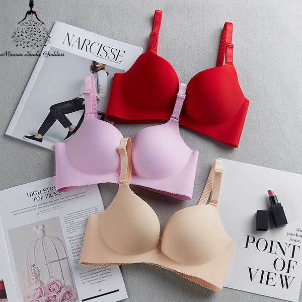 seamless bra female underwear bras for women push up bralette lingerie wire soutien gorge femme, Red;black
seamless bra female underwear bras for women push up bralette lingerie wire soutien gorge femme, Red;black