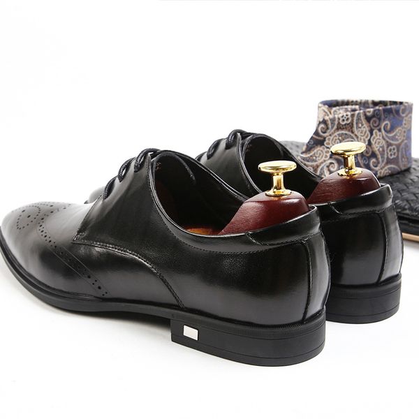 башмаки обувь мужчины british style lace up остроконечные натуральная кожа обувь 2020 весна осень управление формальное свадебное черное пла, Black
башмаки обувь мужчины british style lace up остроконечные натуральная кожа обувь 2020 весна осень управление формальное свадебное черное пла, Black