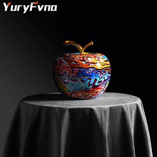 yuryfvna nordic painting graffiti apple fruit sculpture figurine art elephant statue creative resin crafts home decoration
yuryfvna nordic painting graffiti apple fruit sculpture figurine art elephant statue creative resin crafts home decoration
