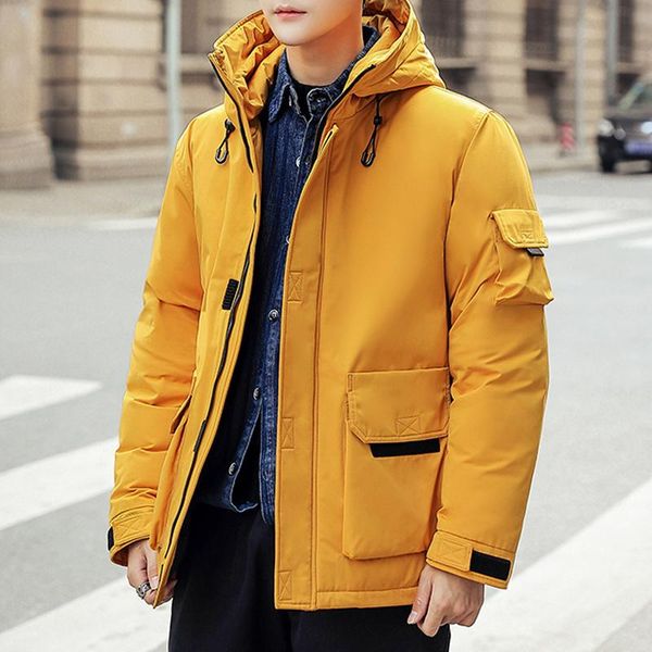 men's down & parkas winter duck jacket men 2021 brand warm coats streetwear thick cargo male japanese style jackets, Black
men's down & parkas winter duck jacket men 2021 brand warm coats streetwear thick cargo male japanese style jackets, Black