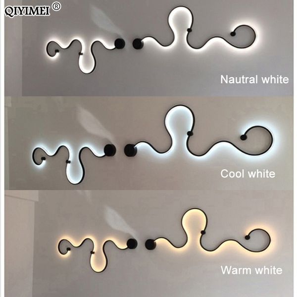 simple creative wall lamps with white or balck color for bedroom bedside decoration nordic designer living room corridor l 1020
simple creative wall lamps with white or balck color for bedroom bedside decoration nordic designer living room corridor l 1020