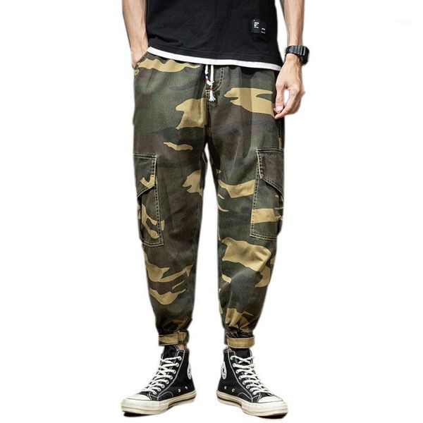 new age season 2020 overalls male popular logo beam foot loose casual pants men male han edition of camouflage trousers1, Blue
new age season 2020 overalls male popular logo beam foot loose casual pants men male han edition of camouflage trousers1, Blue