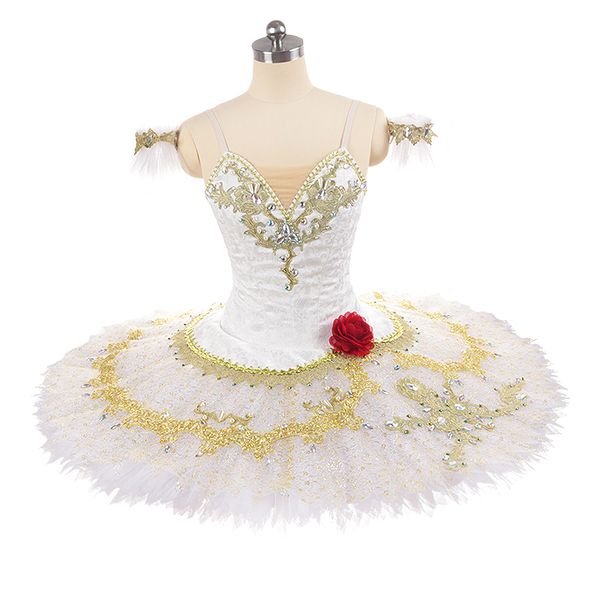 no elasticity yagp spanish style white gold professional ballet costumes stage performance pancake tutu jn0135, Black;red
no elasticity yagp spanish style white gold professional ballet costumes stage performance pancake tutu jn0135, Black;red