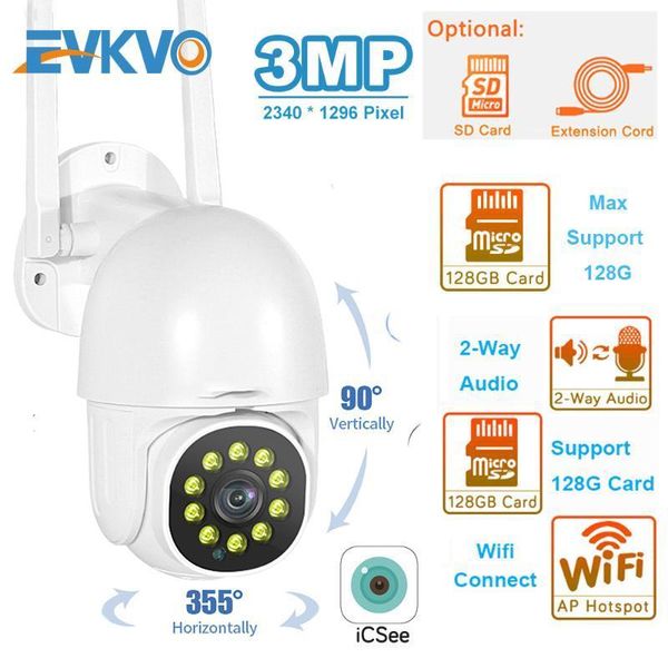 evkvo 3mp ptz speed dome wifi camera mini outdoor 3mp montion detection cctv camera wireless home surveillance ip1
evkvo 3mp ptz speed dome wifi camera mini outdoor 3mp montion detection cctv camera wireless home surveillance ip1