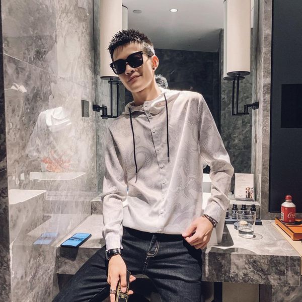 men's jackets autumn korean hip hop slim fit flowers pilot bomber jacket coat men hooded ropa para hombre, Black;brown
men's jackets autumn korean hip hop slim fit flowers pilot bomber jacket coat men hooded ropa para hombre, Black;brown